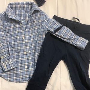 Boys Navy Blue Outfit